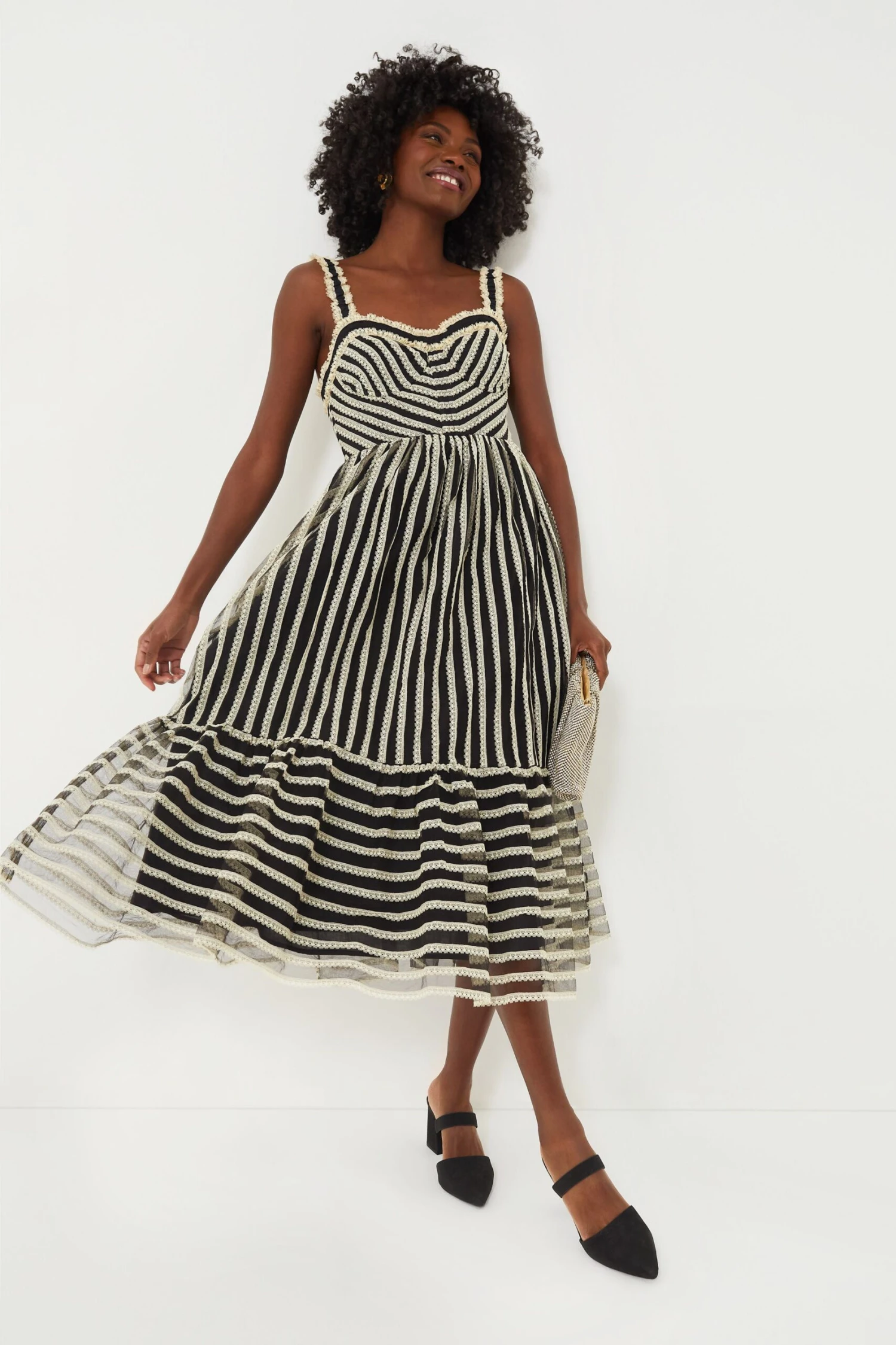 Multi Verona Lace Corset Dress 6 Multi Verona Lace Corset Dress - Image 6