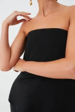 Strapless Noir Crepe Marin Top -Staudes Store TM2QUZNiFan1XJJ1VMbYvkjyuuMUPXBs 1