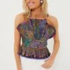 Padma Floral Print Malca Top