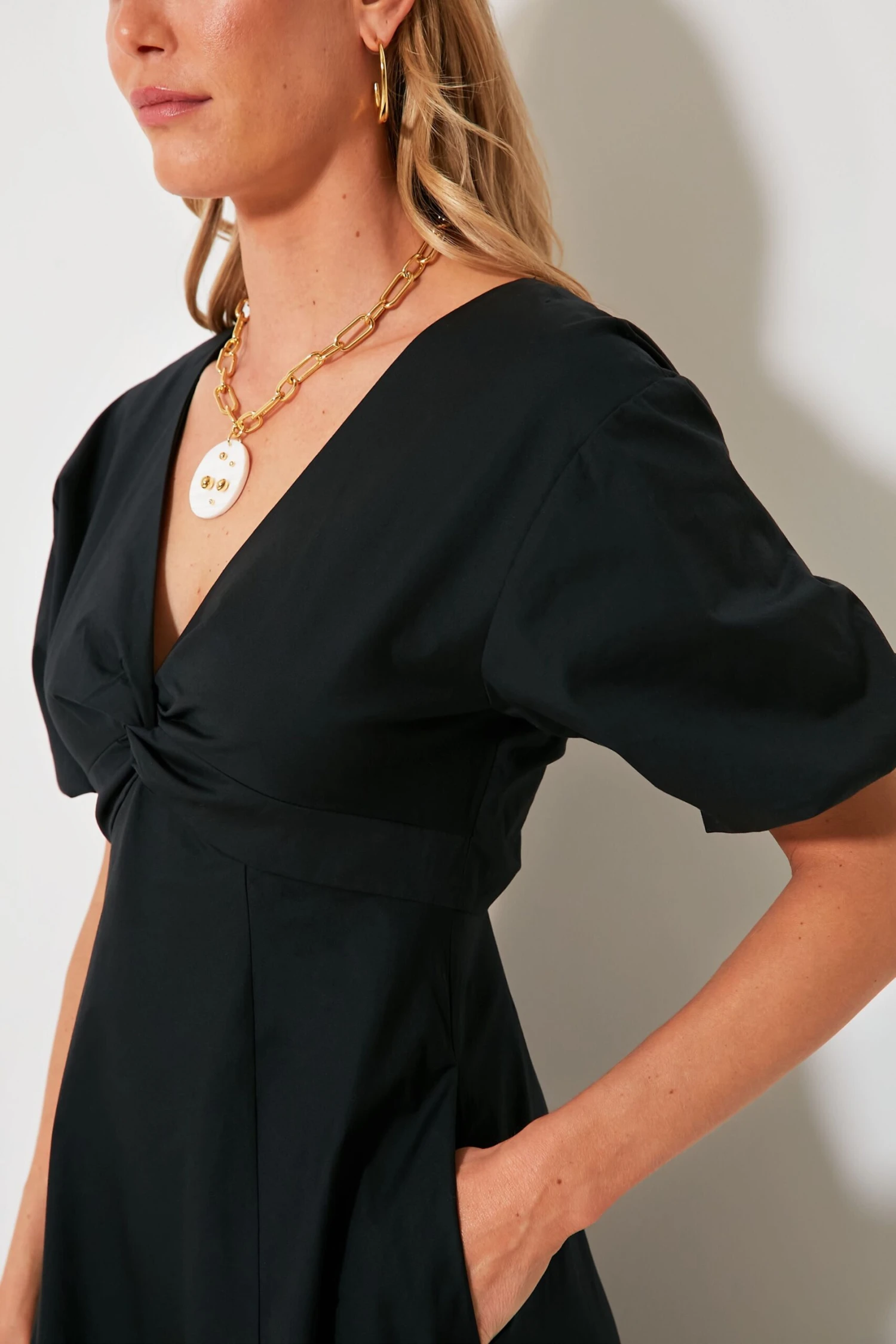 Staud Black Finley Dress 5 Staud Black Finley Dress - Image 5