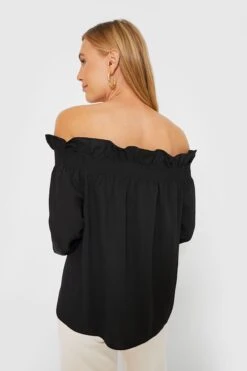 Black Off The Shoulder Marguerite Blouse -Staudes Store UTDbwg7FvmFjW5t74WwUNu17PxDF6Aed 1
