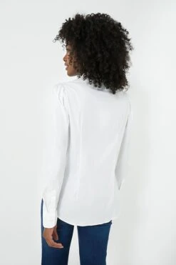 White Puffed Shoulder Shirt -Staudes Store Us5tWMcoYgaRMhh3tRZB9A3zbycIGpgo 1