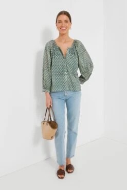 Day Flowers Juniper Frances Blouse -Staudes Store UyDWeSaKkBzBTiN0oiaI3GmsHFrMkbtk 1