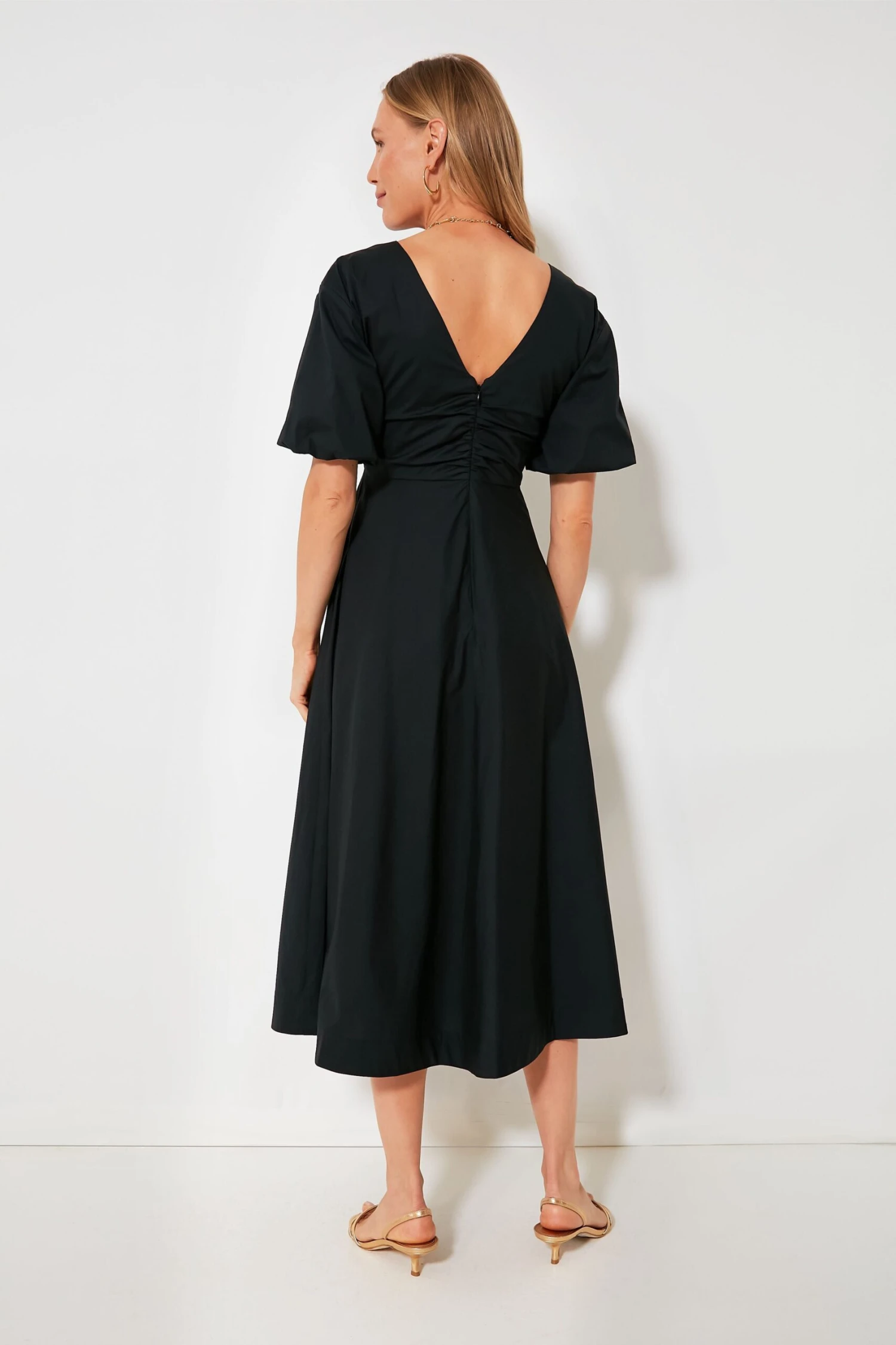Staud Black Finley Dress 4 Staud Black Finley Dress - Image 4