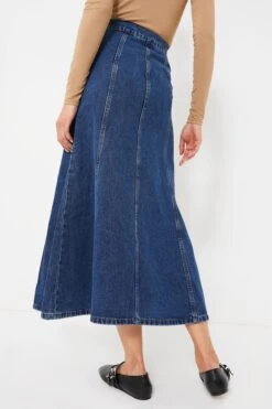 Dark Wash Denim Midi Skirt 8 Dark Wash Denim Midi Skirt -Staudes Store VOjdNaMwsmT86H8B2RGbZiLjE1Xb5Wij 1