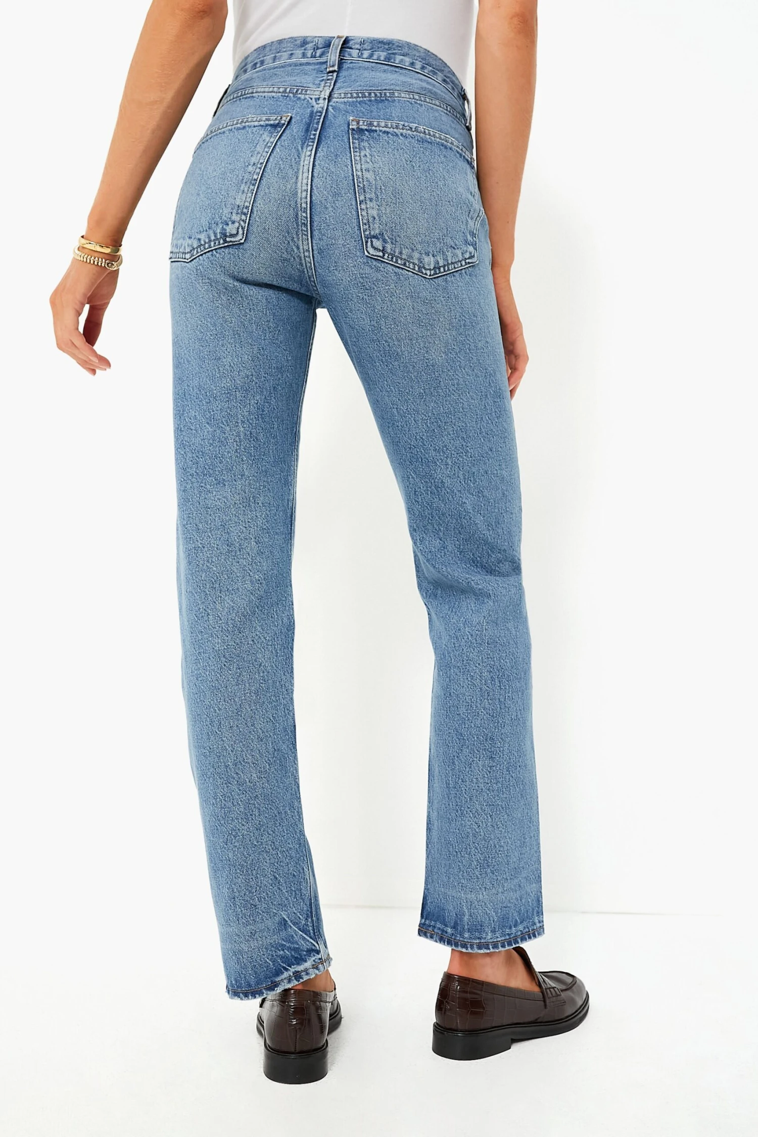 AGOLDE Soul 90's Pinch Waist High Rise Straight 4 AGOLDE Soul 90's Pinch Waist High Rise Straight - Image 4