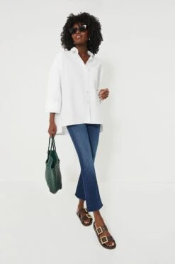 White Oxford Adair Boyfriend Shirt -Staudes Store We3mMA2AqATfJAHVjuYh5zKbnllTqIEb 1