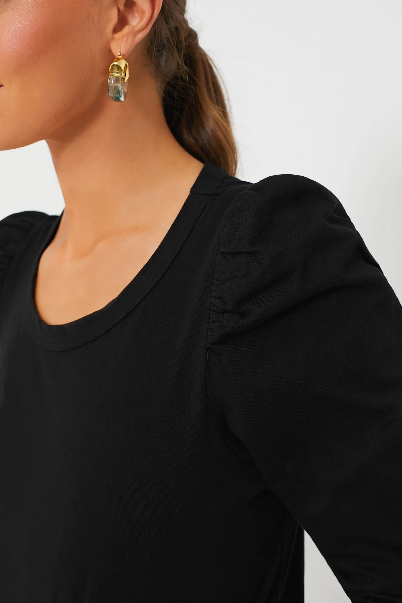 Black Vesty Long Sleeve Crewneck 5 Black Vesty Long Sleeve Crewneck - Image 5