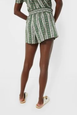 Fern And Floral Stripe Jolie Shorts -Staudes Store aXkwe8NKGkPxlPYlzPUITLLqfaLnj8Aa 1
