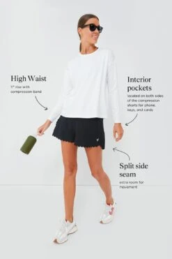 Black Scallop Marisa Tennis Short -Staudes Store b4rMqNrXnupMm8K38pWrZjOonnKz9wLy 1