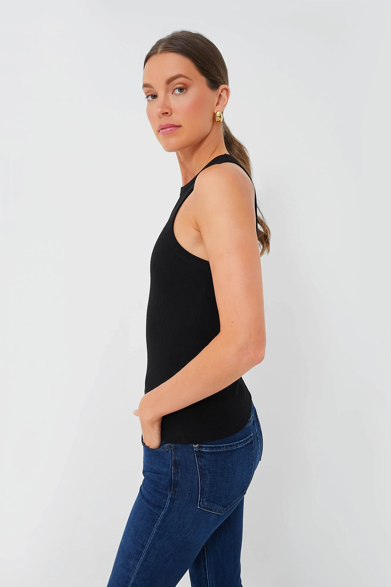 ANINE BING Black Eva Tank 3 ANINE BING Black Eva Tank - Image 3