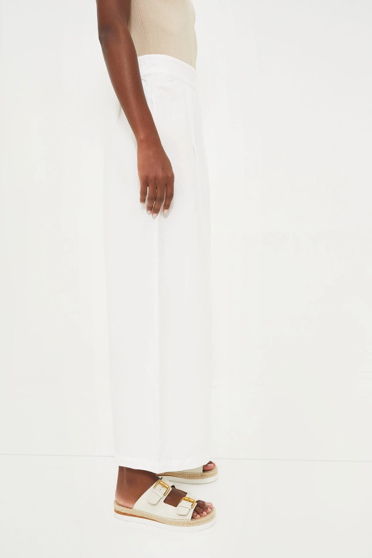 Vineyard Vines White Cap Wide Leg Linen Pants 3 Vineyard Vines White Cap Wide Leg Linen Pants - Image 3