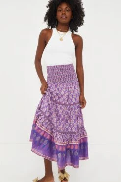 Purple Print Mandy Maxi Skirt -Staudes Store el3cQ8W9xTqpiY27v0y47QRILf1u9EVf 1