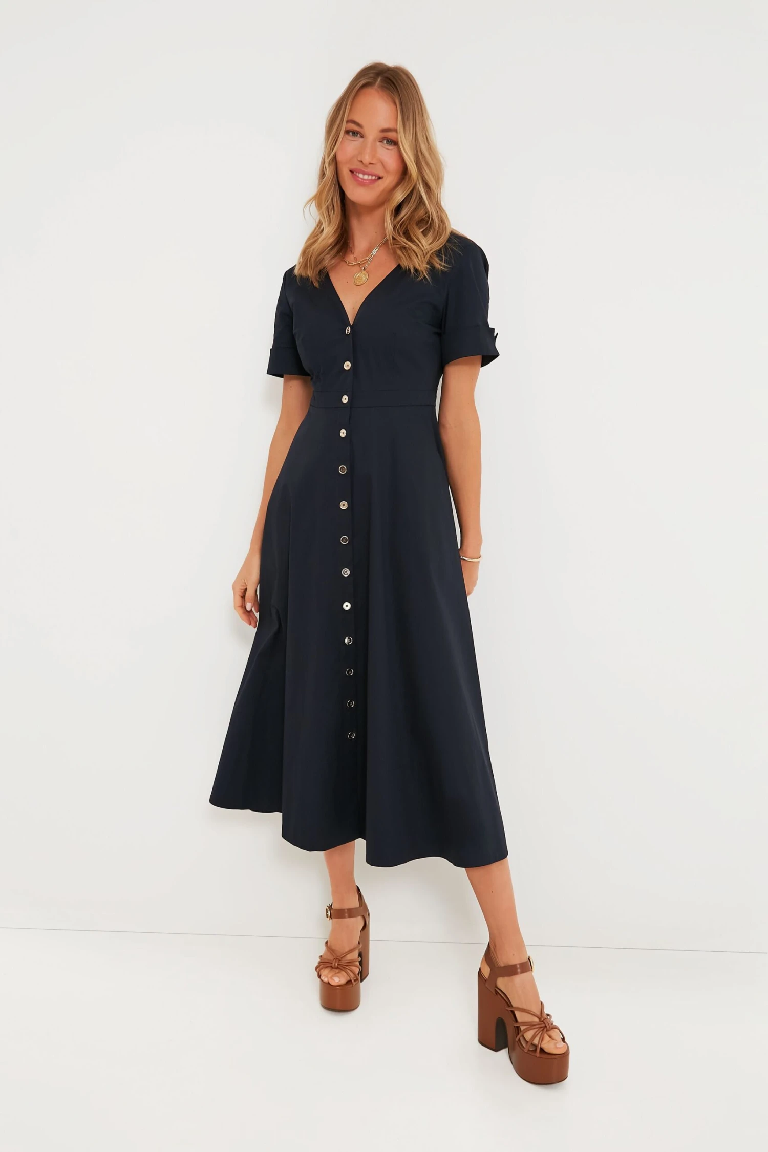 Navy Kate Maxi Dress 1 Navy Kate Maxi Dress