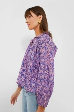 Violet Wildflower Organic Emmaline Blouse -Staudes Store exo33HPXvYUsREpnGVkbdPgVgFDv2Jsu 1