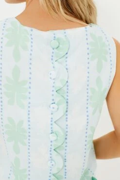 Cool Blue Cabana Stripe Scalloped Short Set -Staudes Store fgQdlqigGAaOX0FZpmXgy7Ha1TxRGLLy 1