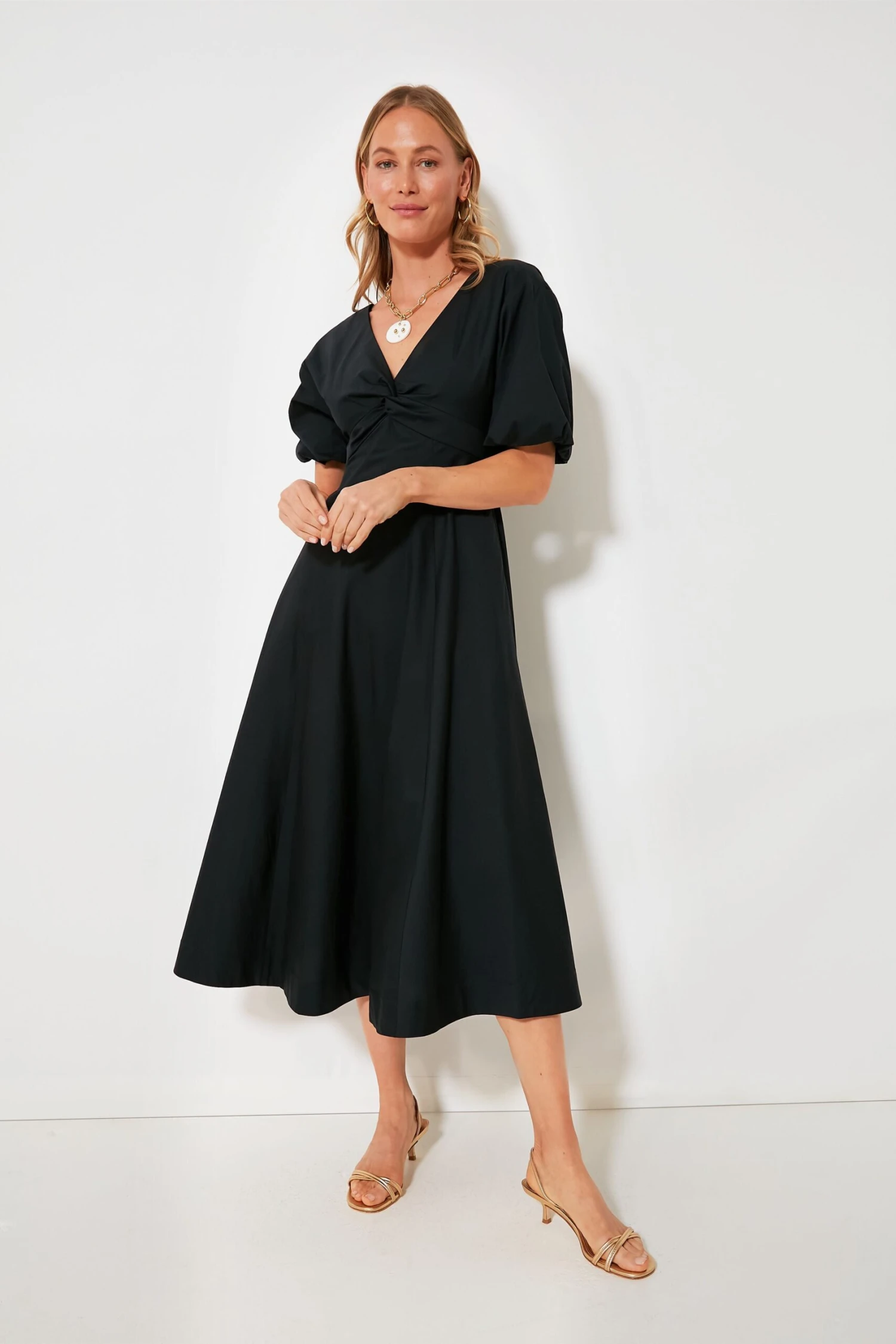 Staud Black Finley Dress 1 Staud Black Finley Dress