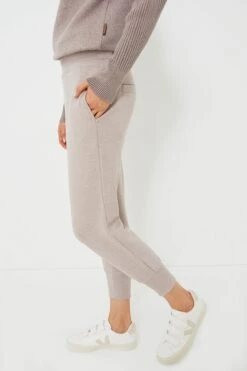Varley Taupe Marl The Slim Cuff Pant 25 -Staudes Store k0gJMCj09lkd1bEw6r9KfGiiuO7cDQFp 1