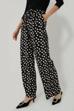 Painterly Dots Black Sharon Pants -Staudes Store kCatGlhtTKI9wqjvZ3x9UZEPX0I2dODp 1