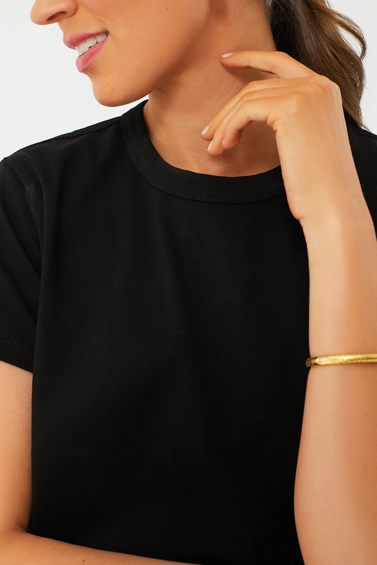 Black Parker Classic Fit Tee 5 Black Parker Classic Fit Tee - Image 5