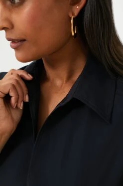 Midnight Deanna Short Sleeve Belted Midi Dress -Staudes Store kIUdlwXCj87k9RX6O9o7tx5Xwev2PVKz 1