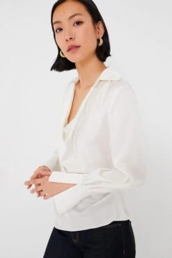Ivory Symone Long Sleeve Cowl Neck Top -Staudes Store lA1ZbtVL1j1IoWsO1uuIXHwFvWDhcRZQ 1