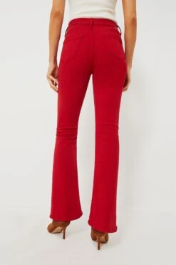 MOTHER Haute Red High Waisted Weekender Skimp -Staudes Store lt18xjPP3pdSFYzPlJisVFPgLnyoQ29n 1