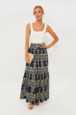 Pinas Navy Juana Skirt -Staudes Store m9gyggTLdXXsKRnTNkvJ47kVv1LGWO5O 1