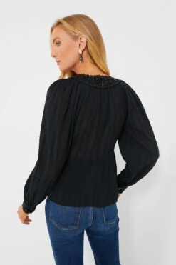 Black Charlotte Embroidery Long Sleeve Top -Staudes Store mssvQE4jg2kCj6S9ocncSHRO12k0hI6l 1