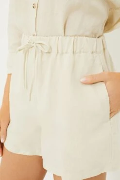 Sandshell Air Linen Elastic Drawstring Shorts -Staudes Store ncDstno3iyCpRIfArDrY71qAPBMBXHzZ 1