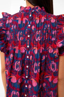 Exclusive Blue Kazak Pintuck Ruffle Top -Staudes Store nwHFyplF6tmxloOs7x0J51IDUVFPXyTI 1