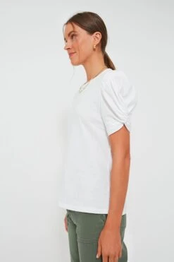 White Vesty Puff Short Sleeve Crewneck -Staudes Store qRTSrfrKQu4ivzVA8bGqqs1tgAM1prYw 1