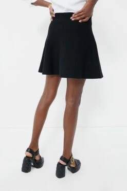 Black Knit Margaret Mini Skirt -Staudes Store qauA0IbYZqYKcKZtGcipw9dvrvNgpzcr 1