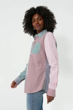 Fall Multi Stripe Boyfriend Shirt 7 Fall Multi Stripe Boyfriend Shirt -Staudes Store qd3DqN0a1CHzjbwsVH5ovNR1fcWPYKhP 1