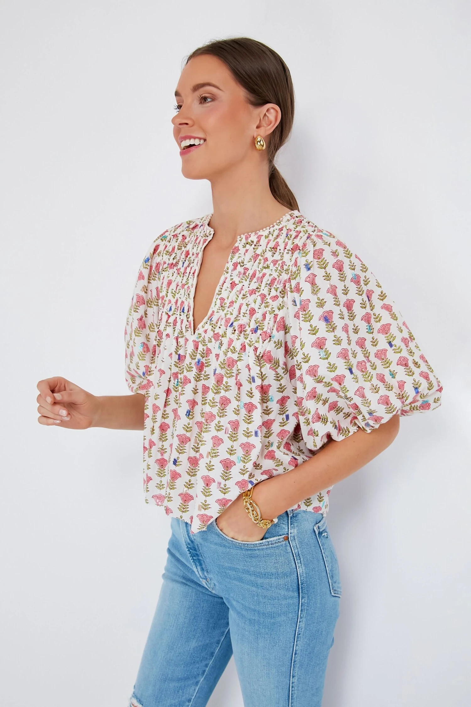 Cherry Blossom Jiby Blouse 1 Cherry Blossom Jiby Blouse