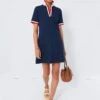 Midnight Navy Hutton Polo Dress