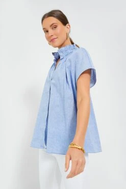 Chambray Rae Blouse -Staudes Store vJKlqpl0GSkUkmJHYRHmCcyxQpseuVqN 1