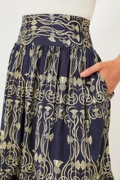 Pinas Navy Juana Skirt -Staudes Store w0aylLb6SG81nABvDCI6RBUvEhnoWQVB 1