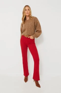 MOTHER Haute Red High Waisted Weekender Skimp -Staudes Store wInzfXre90zYWtNo25SM2sjP2Iw9qXaT 1