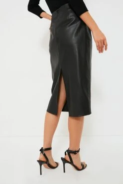 Black Leather Monica Midi Skirt -Staudes Store wTyiPlqAonxGmuqhIYVBQcmEgDyRnWXM 1