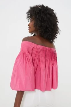 Hot Pink Pleated Portia Top -Staudes Store xW26xGHltjPwtcLWD4mEUINUyaK6xGjV 1
