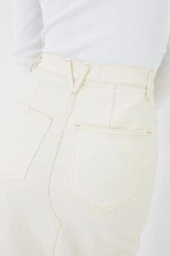 Veronica Beard Ecru Breves Midi Skirt -Staudes Store y4oDDjocR1QXDJDNjAweGjHJtBthoadN 1